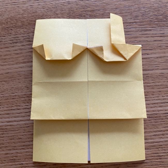アンパンマン『チーズ』折り紙の折り方作り方 (26)