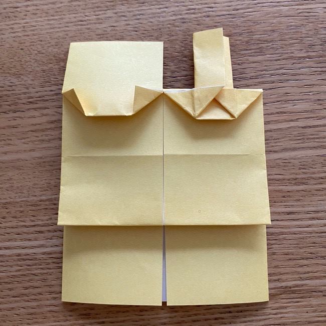 アンパンマン『チーズ』折り紙の折り方作り方 (27)