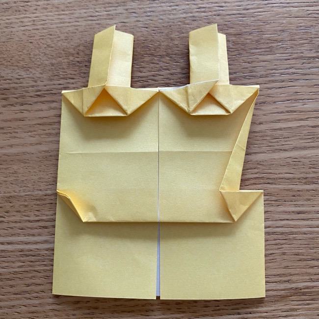 アンパンマン『チーズ』折り紙の折り方作り方 (31)