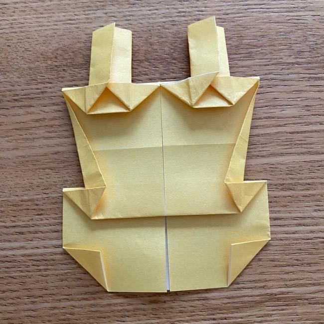 アンパンマン『チーズ』折り紙の折り方作り方 (33)