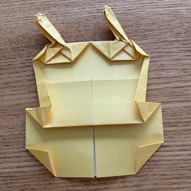 アンパンマン『チーズ』折り紙の折り方作り方 (38)