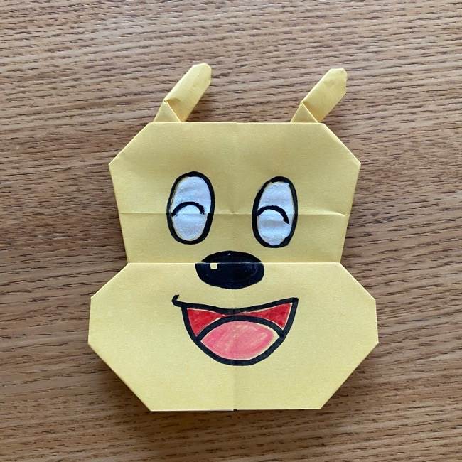 アンパンマン『名犬チーズ』折り紙の折り方作り方★簡単かわいいキャラクター