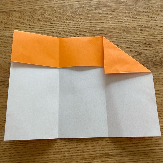 カレーパンマン 折り紙の折り方は簡単♪ (7)