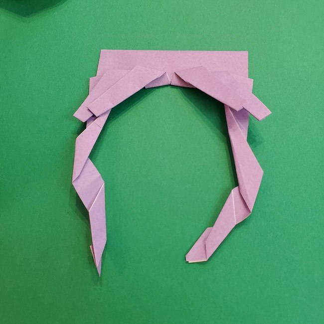 キュアアースの折り紙 折り方・作り方 (23)