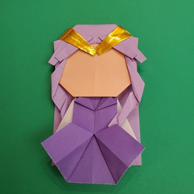 キュアアースの折り紙 折り方・作り方 (47)