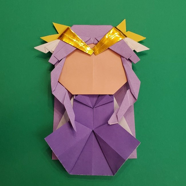 キュアアースの折り紙 折り方・作り方 (62)
