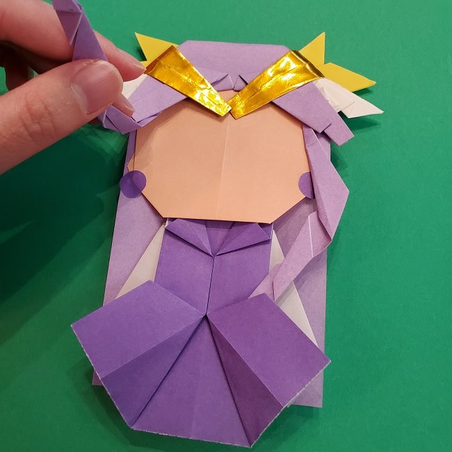 キュアアースの折り紙 折り方・作り方 (64)