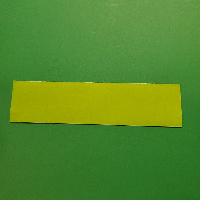 チューリップの折り紙 4歳児とつくった茎・葉(立体)の作り方 (23)