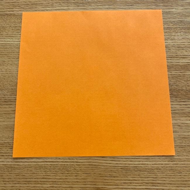 ティガー★折り紙の折り方作り方(ディズニーツムツム) (1)