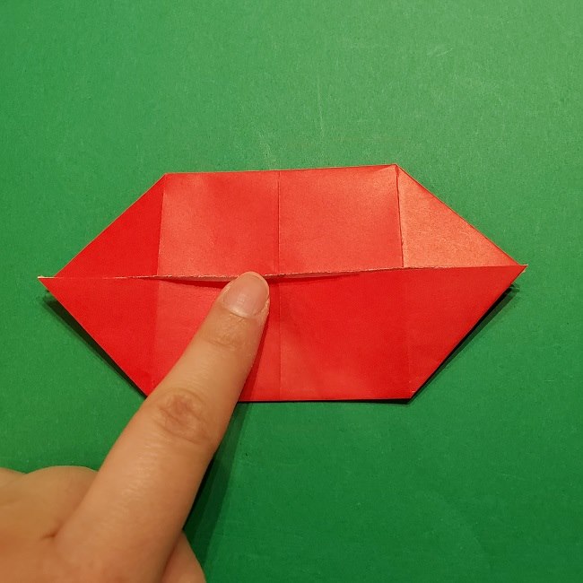 パックンフラワーの折り紙＊折り方作り方 (12)
