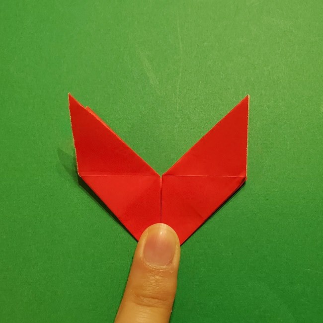 パックンフラワーの折り紙＊折り方作り方 (17)