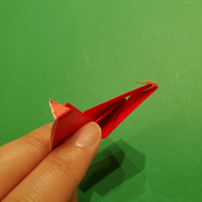 パックンフラワーの折り紙＊折り方作り方 (21)