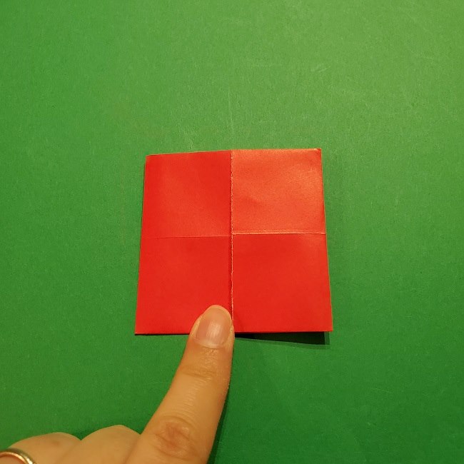パックンフラワーの折り紙＊折り方作り方 (7)