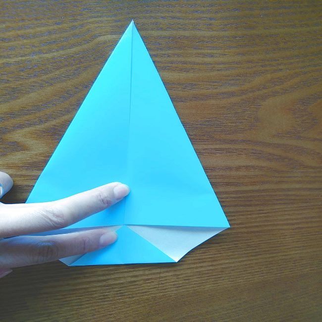 プリキュアの折り紙 水のエレメントさんの作り方折り方 (4)