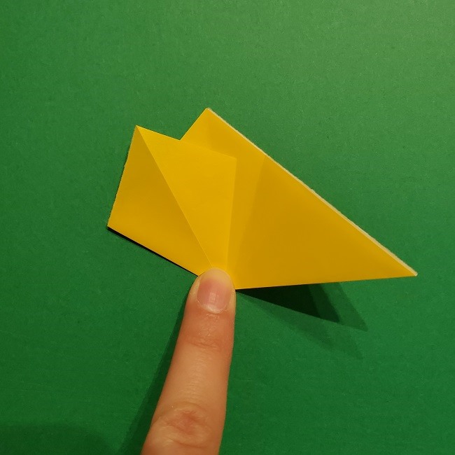 折り紙 チューリップのリースの作り方 (13)
