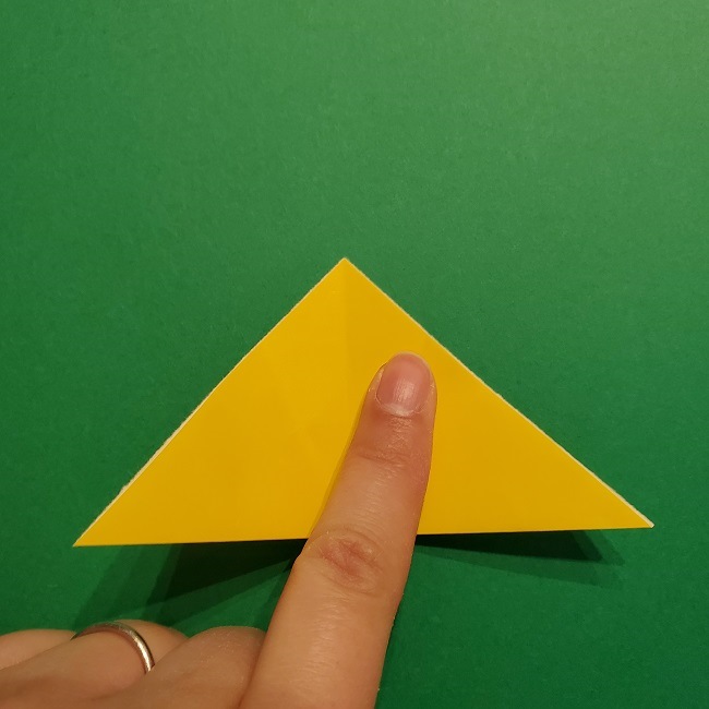 折り紙 チューリップのリースの作り方 (7)