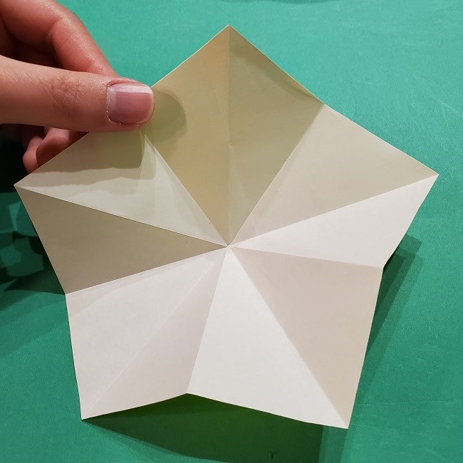 折り紙 ツツジの花の折り方作り方 (14)