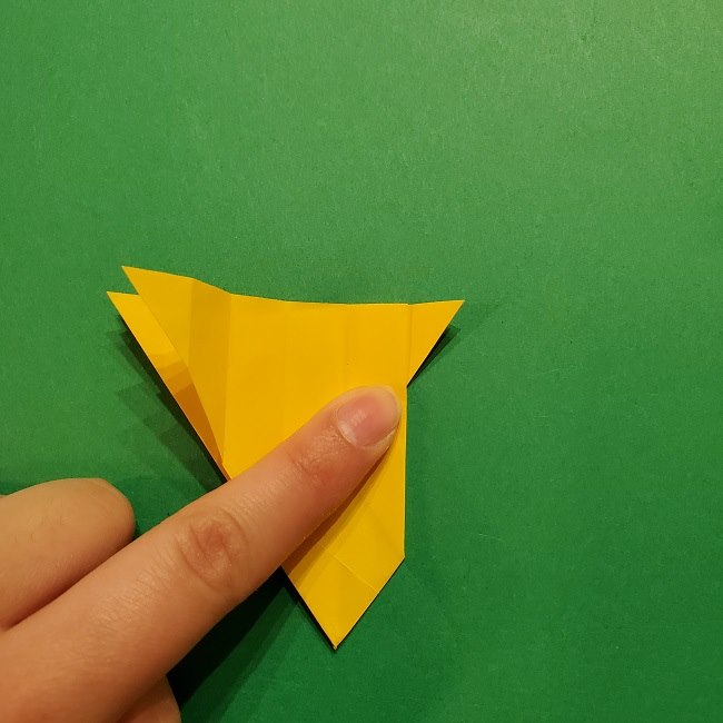 折り紙 ツツジの花の折り方作り方 (38)
