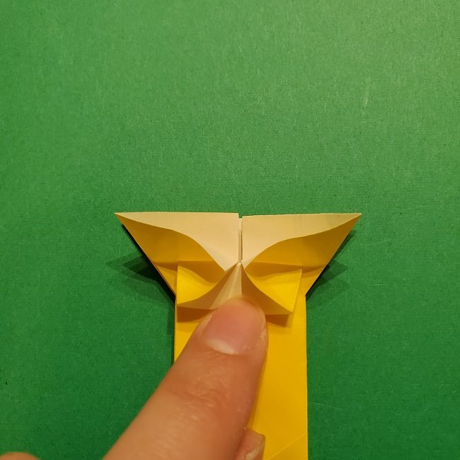 折り紙 ツツジの花の折り方作り方 (43)