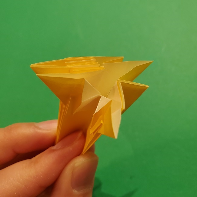 折り紙 ツツジの花の折り方作り方 (45)