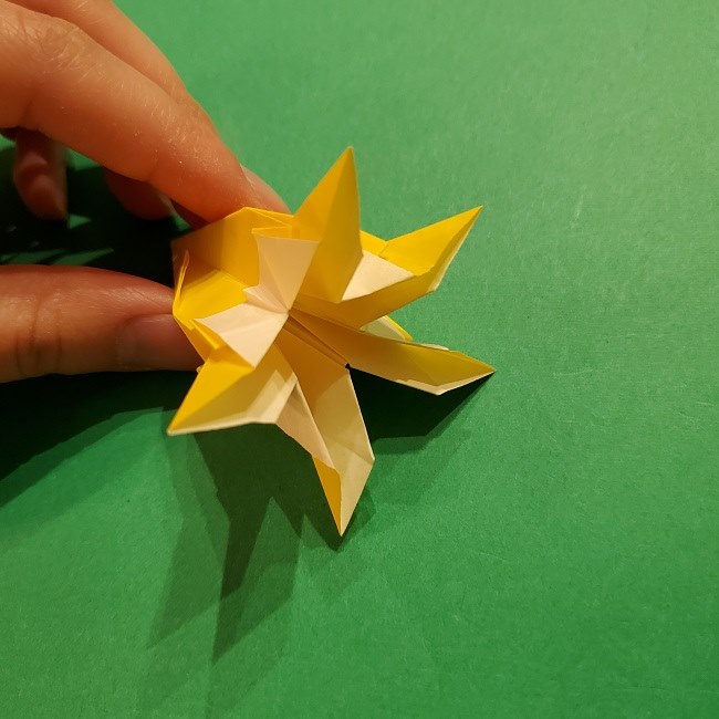 折り紙 ツツジの花の折り方作り方 (52)