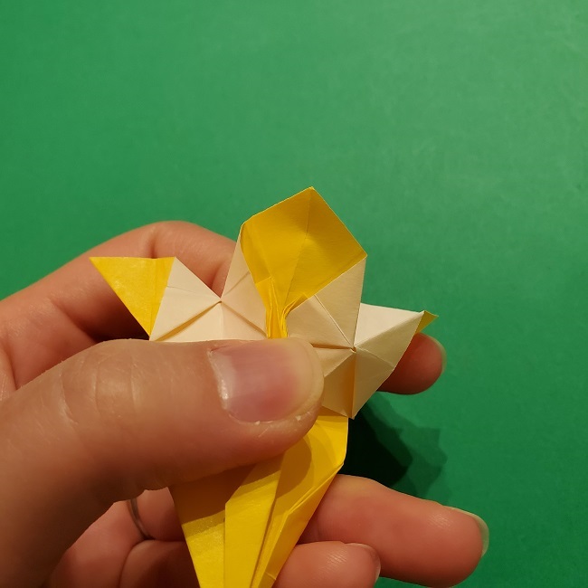 折り紙 ツツジの花の折り方作り方 (54)