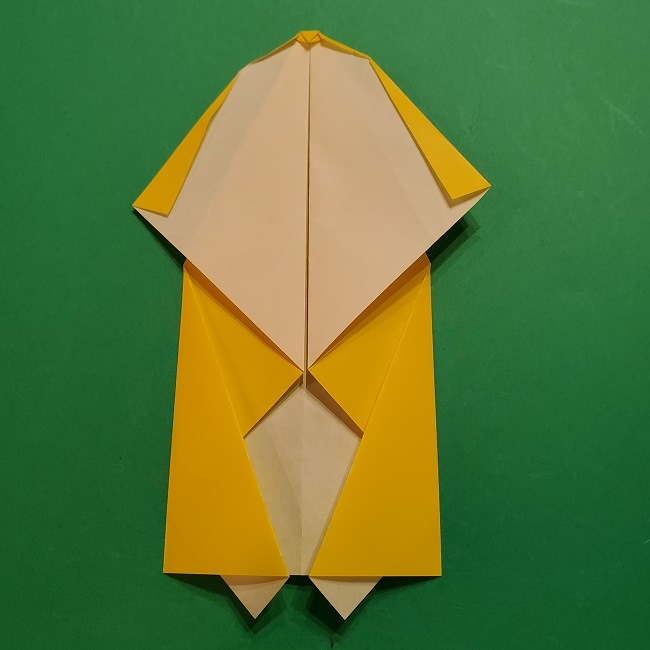 折り紙 マリオのゲッソーの折り方作り方 (12)