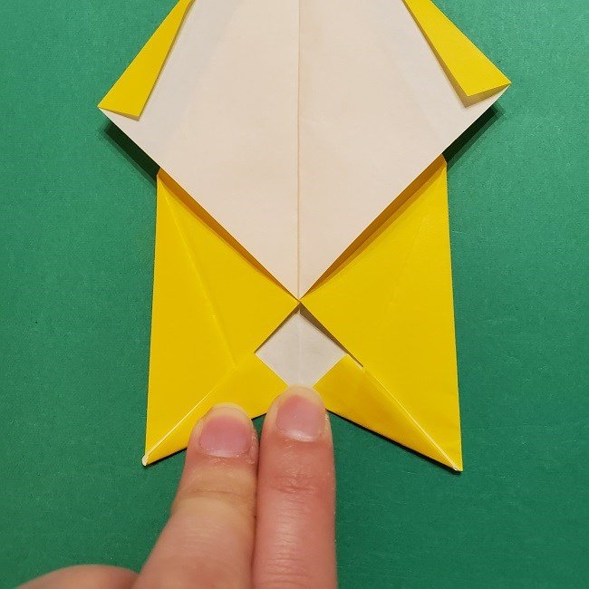 折り紙 マリオのゲッソーの折り方作り方 (17)