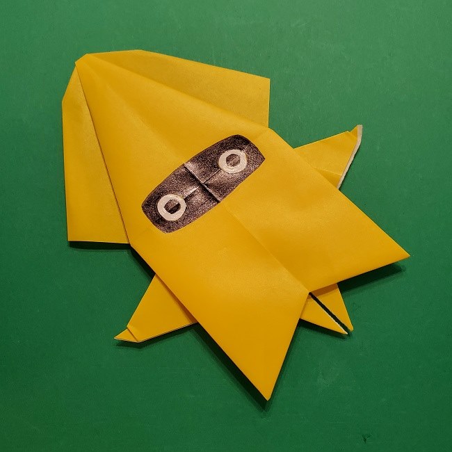 折り紙 マリオのゲッソーの折り方作り方 (48)
