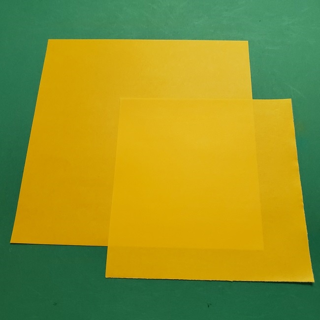 折り紙 マリオのゲッソー＊用意するもの (1)