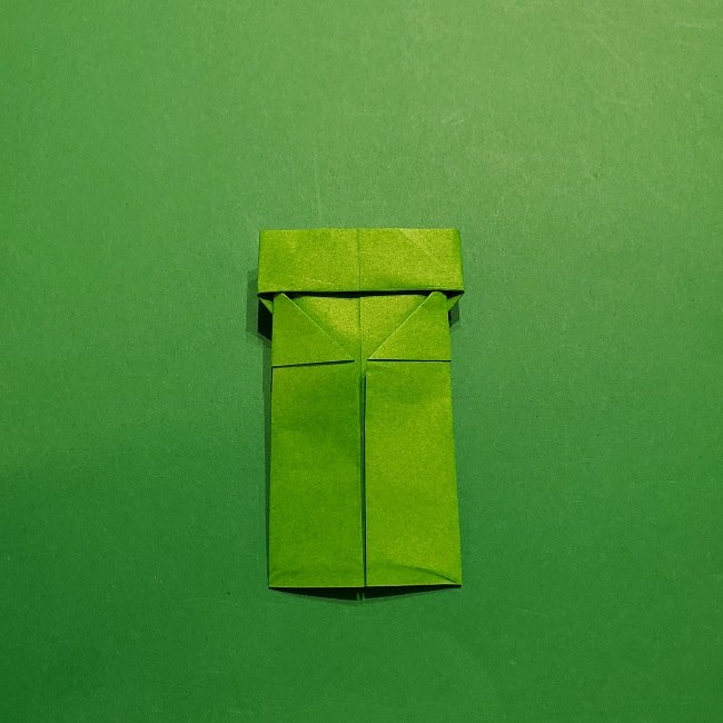 折り紙 マリオの土管の簡単な折り方 (17)