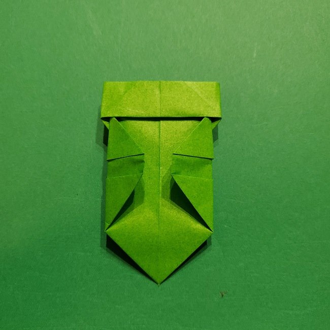 折り紙 マリオの土管の簡単な折り方 (22)