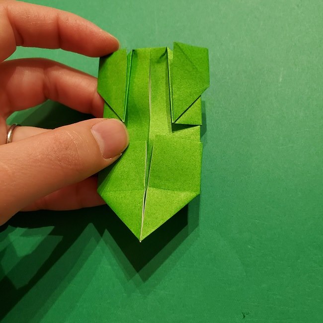 折り紙 マリオの土管の簡単な折り方 (23)