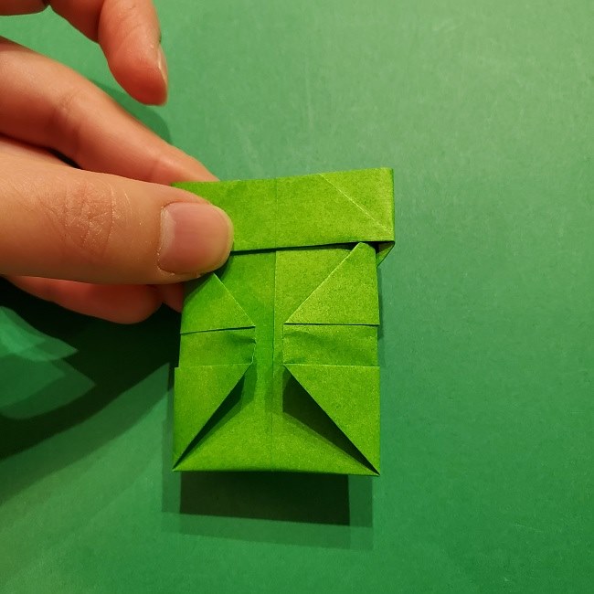 折り紙 マリオの土管の簡単な折り方 (25)