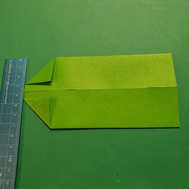 折り紙 マリオの土管の簡単な折り方 (5)