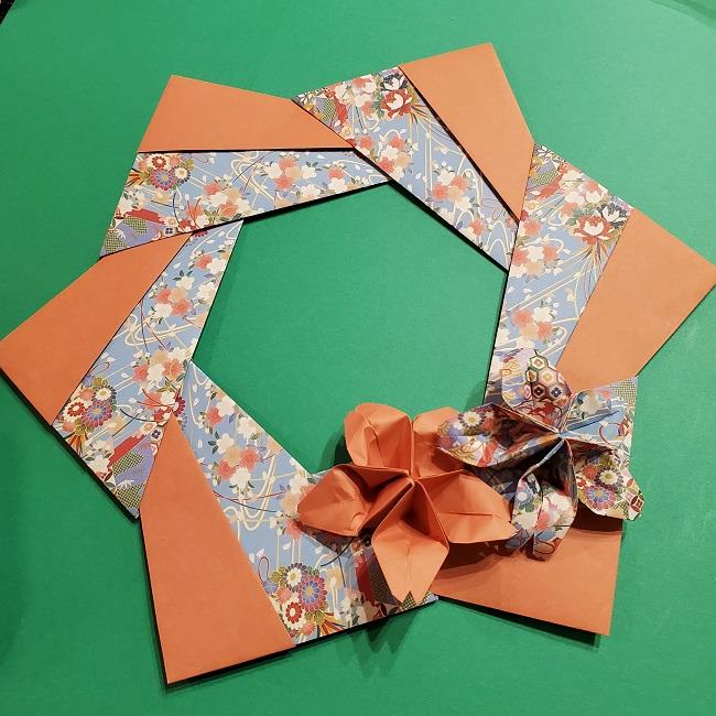 折り紙の折り方は難しい桜の花(立体)を作った感想 (1)