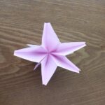 折り紙の桜 5枚でも簡単！お花の折り方切り方