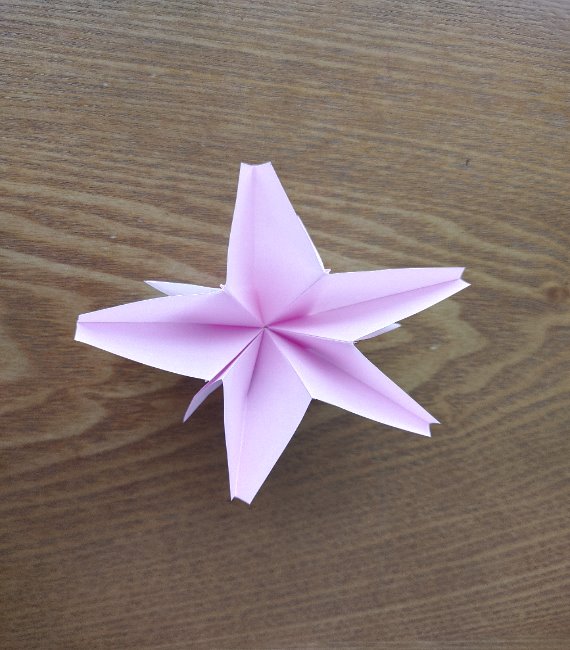 折り紙の桜 5枚でも簡単！お花の折り方切り方