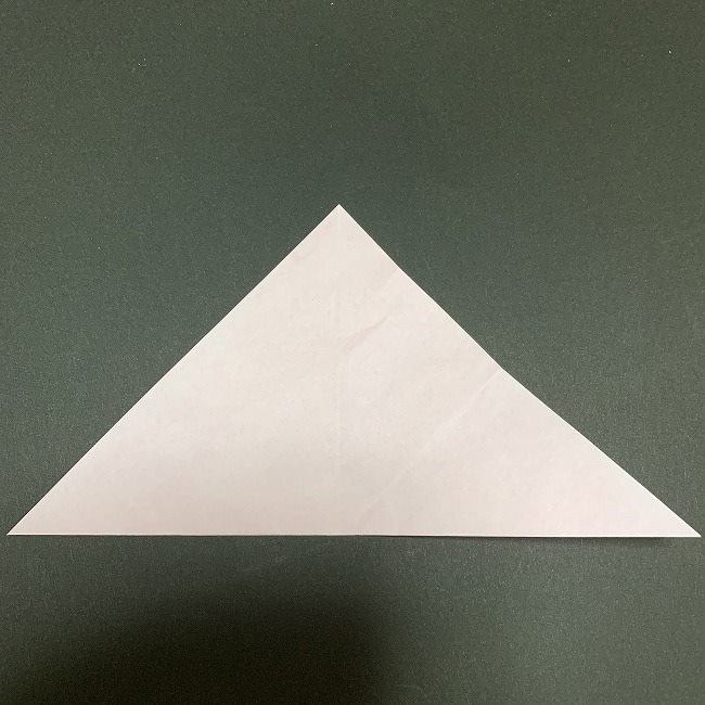 折り紙コースター(桜)：折り方作り方 (5)