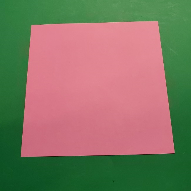 桜の折り紙 器(小物入れ)の折り方作り方 (1)