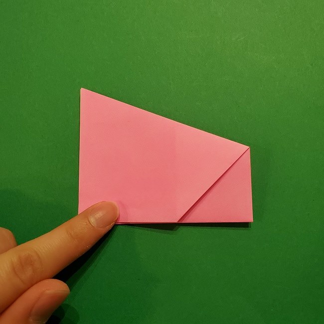 桜の折り紙 器(小物入れ)の折り方作り方 (15)
