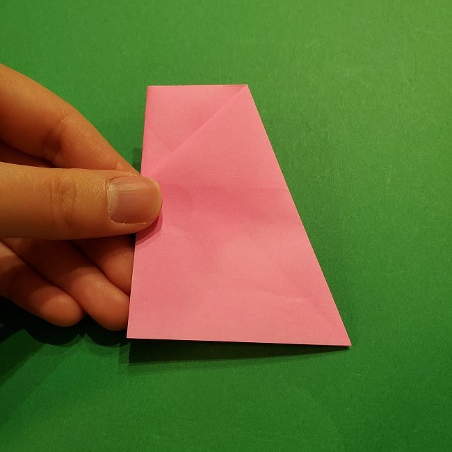 桜の折り紙 器(小物入れ)の折り方作り方 (16)