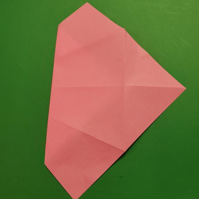 桜の折り紙 器(小物入れ)の折り方作り方 (8)