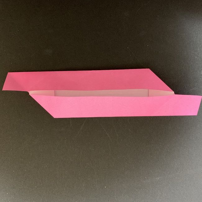 桜の折り紙 立体的なくす玉＊折り方作り方 (16)