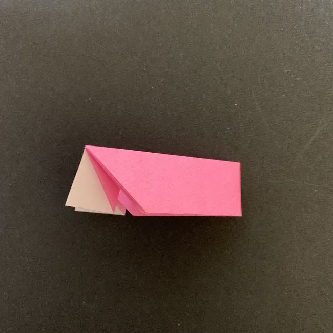 桜の折り紙 立体的なくす玉＊折り方作り方 (23)