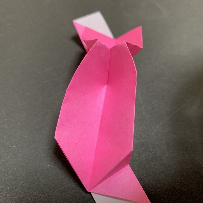 桜の折り紙 立体的なくす玉＊折り方作り方補足 (2)