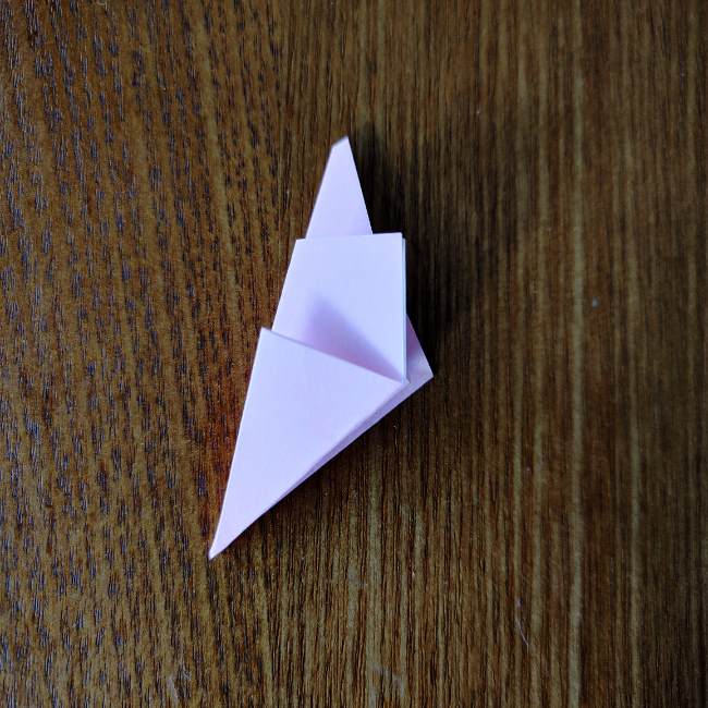 桜の折り紙 箸置き＊折り方作り方 (10)