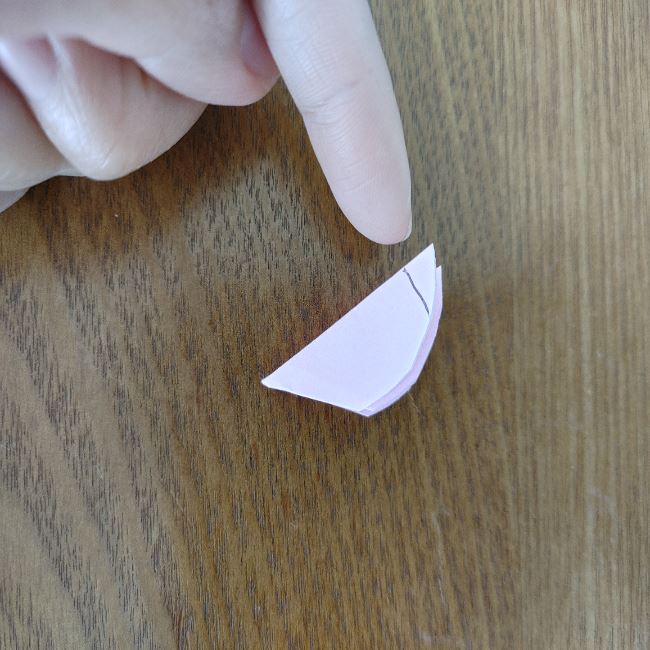 桜の折り紙 箸置き＊折り方作り方 (13)