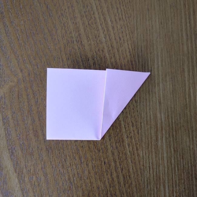 桜の折り紙 箸置き＊折り方作り方 (3)