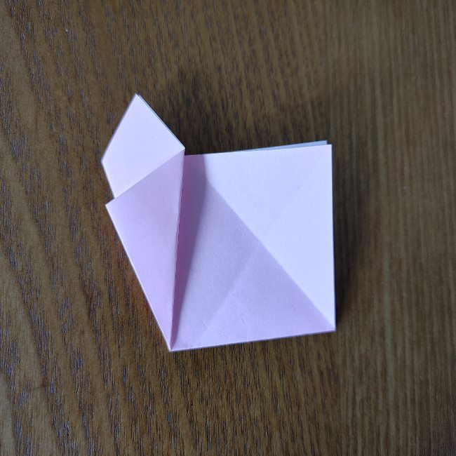 桜の折り紙 箸置き＊折り方作り方 (8)